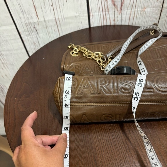 LOUIS VUITTON Limited Edition Chocolate Leather Paris Souple Wish Bag 2008 EUC - Picture 13 of 17